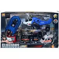 Kliknite za detalje - Igračka Policijski set POLICIJA Policajac HW-P8A2 861080