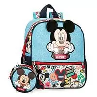 Kliknite za detalje - Dečiji ranac 25cm sa torbicom Disney Mickey Be cool 27820