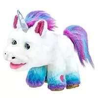 Kliknite za detalje - Interaktivna igračka za decu Ljubimac JEDNOROG Rainglow Unicorn Sa opremom za veterinare ME28863