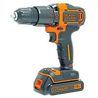 Kliknite za detalje - Black + Decker Akumulatorska bušilica i udarni odvijač BCK21S1S