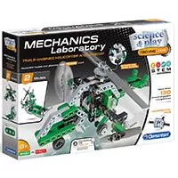 Kliknite za detalje - CLEMENTONI Science and Play MECHANICS Mehanika HELIKOPTER i AIRBOAT CL75032