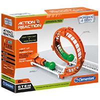 Kliknite za detalje - CLEMENTONI Science and Play ACTION AND REACTION Dodaci Petlja i akcelerator CL19115