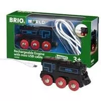 Kliknite za detalje - Brio Lokomotiva sa punjivom baterijom USB BR33599