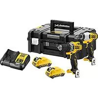 Kliknite za detalje - DeWalt set akumulatorskog alata DCK2110L2T bušilic-odvijač, udarni odvijač