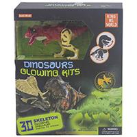 Kliknite za detalje - BEST LUCK Set 3D svetleći dinosaurus T-REX BE699805