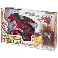 Kliknite za detalje - BEST LUCK Dinosaurus Zmaj SPRAY DRAGON na daljinski Crveni BE259038