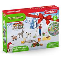 Kliknite za detalje - Schleich® figure Domaće životinje - Farma Božićni kalendar 98983