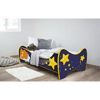 Dečiji krevet sa dušekom i letvicama T1 160 Teddy 160x80 cm
