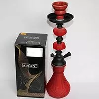 Kliknite za detalje - Nargila Alcan 38-40cm mat crvena 6351