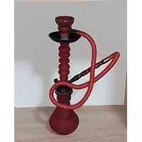 Kliknite za detalje - Nargila Alcan 38-40cm spiralno crvena 6363