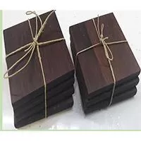 Kliknite za detalje - Podmetači za čaše Set 4u1 90 x 90 x10 mm