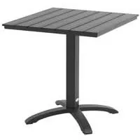 Kliknite za detalje - Bistro stočić Hob 70x70 Crna