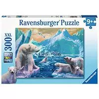 Kliknite za detalje - Ravensburger Puzzle 300 delova - Kraljevstvo polarnih medveda 12947