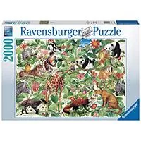 Kliknite za detalje - Ravensburger Puzzle 2000 - Džungla 16824