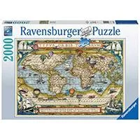 Kliknite za detalje - Ravensburger Puzzle 2000 - Oko sveta 16825