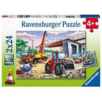 Kliknite za detalje - Puzzle 2x24 dela Razna vozila Ravensburger 05157