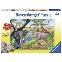 Kliknite za detalje - Ravensburger Puzzle Slagalica 60 delova Na safariju 09600