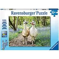 Kliknite za detalje - Ravensburger Slagalica 100 delova Lame u ljubavi 12941