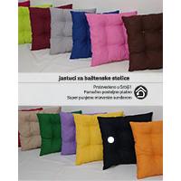 Sedalica Jastuk Za Baštensku Stolicu 30 x 30 cm Black