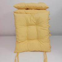 Pamučni Jastuk Za Stolicu 50 x 50 cm Yellow