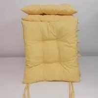 Kliknite za detalje - Pamučni Jastuk Za Stolicu 50 x 50 cm Yellow