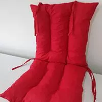 Kliknite za detalje - Jastuk Za Stolicu Sa Naslonom 50 x 100 cm Red
