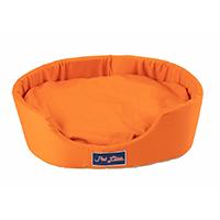 Kliknite za detalje - Pet Line Krevet za male pse i mačke Oval Orange 52cm