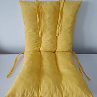Jastuk Za Stolicu Sa Naslonom 1 kom. 40 x 80 cm YELLOW
