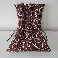 Kliknite za detalje - Jastuk Za Stolicu Sa Naslonom 1 kom. 50 x 100 cm BROWN ORNAMENT