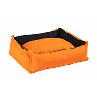 Kliknite za detalje - Pet Line Krevet za pse Square Orange-Black 65cm 62-6