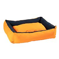 Kliknite za detalje - Pet Line Krevet za pse Square Orange-Navy 90cm 63-6