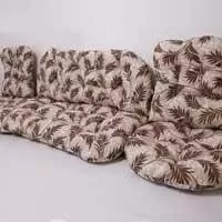 Kliknite za detalje - Jastuci za bambus ratan garnituru Bahama FLORA Brown