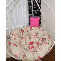 Kliknite za detalje - Jastuk Za Jaje Baštensku Ljuljašku - 100 cm FLAMINGO