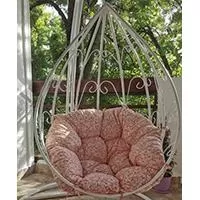 Kliknite za detalje - Jastuk Za Jaje Baštensku Ljuljašku - 120 cm - ORNAMENT Roze