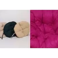Kliknite za detalje - Okrugli jastuk sedalica za stolice 50 cm - Ciklama