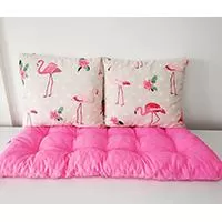 Kliknite za detalje - Jastuci za garniture od paleta 100 x 50 x 50 cm Pink - Flamingo