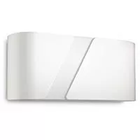Kliknite za detalje - Gainsboro zidna svetiljka bela 1x23W 