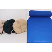 Kliknite za detalje - Okrugli jastuk sedalica za stolice 50 cm - Blue