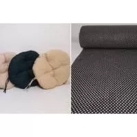 Kliknite za detalje - Okrugli jastuk sedalica za stolice 50 cm - Dots