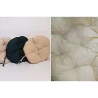 Kliknite za detalje - Okrugli jastuk sedalica za stolice 50 cm - Ivory