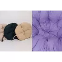 Kliknite za detalje - Okrugli jastuk sedalica za stolice 50 cm - Lila