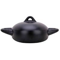 Texel Šerpa plitka Black magic sa poklopcem 24 x 7 cm TPBM-SP305
