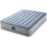 Kliknite za detalje - Intex Dura-Beam Raised krevet na naduvavanje sa ugrađenom pumpom 152 x 203 x 36 cm