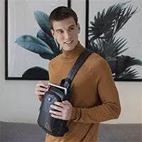Kliknite za detalje - Muški modni ranac Gabol Snap 541849-01
