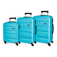 Komplet ABS kofera 75/65/55cm Roll Road Flex Sky Blue 584946A
