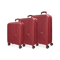 Kliknite za detalje - MOVOM Set kofera 3/1 Trendy ABS 55/67/76cm Crvena 5819463