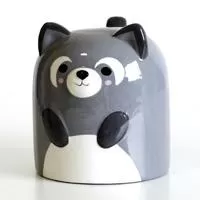 Kliknite za detalje - 3D šolja sa tacnom Rakun