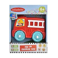 INFUNBEBE Igračka Za Bebe vatrogasno vozilo 6+