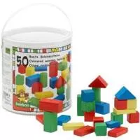 Kliknite za detalje - ToyCompany Drveni blokovi 50kom TC159