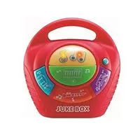 Kliknite za detalje - INFUNBEBE Igračka za bebe radio Juke Box 12+ crveni